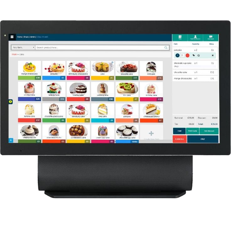 Restaurant point of sale system