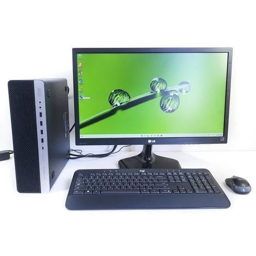 Refurbished Prodesk 600 G3 Corei5 6th Gen 8gb Ram 500gb Hdd Plus 20inch Monitor Wide