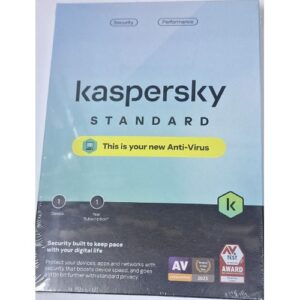Kaspersky Standard Anti-Virus for 3 Devices - 1 Year Subscription