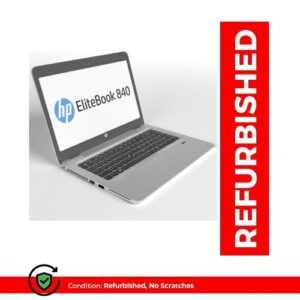 Share this product Anniversary deal Elitebook 840 G3 (Refurbished), Intel Core i5 6th Gen, 8GB RAM, 256GB SSD, 14-Inch FHD Laptop - Silver (6 Months WRTY)