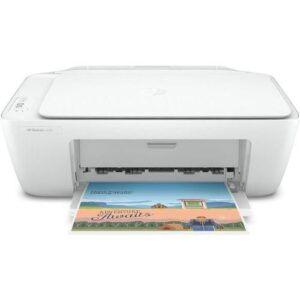 HP All-in-One Printer, Print, copy, scan, USB Interface, White